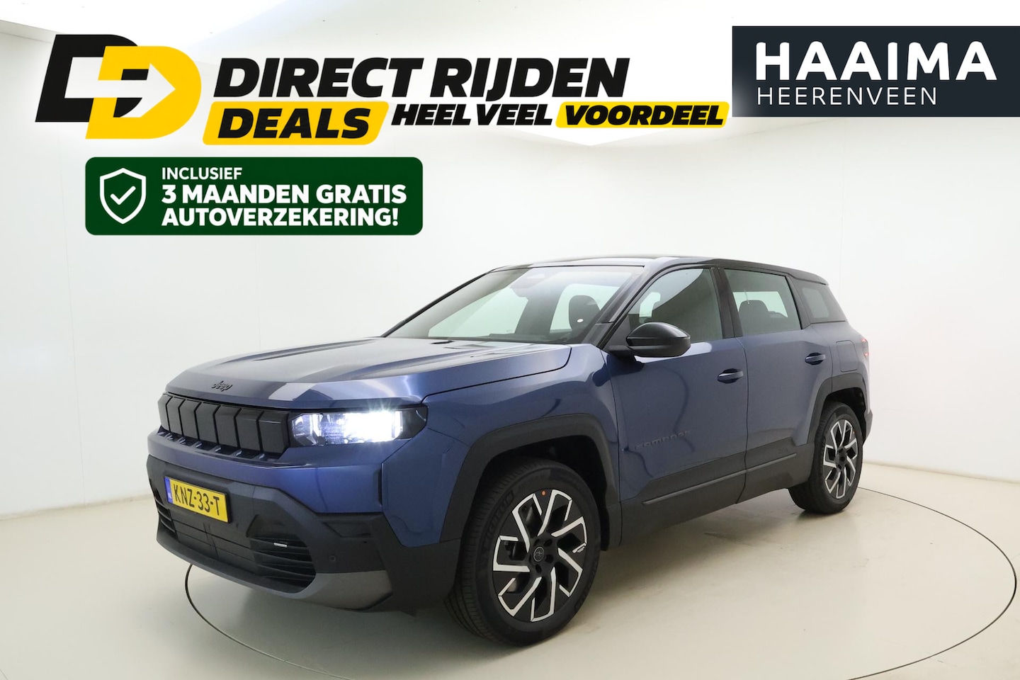 Jeep Compass - Altitude 74 kWh | DEMO | 8 Jaar Speciale Garantie | Navigatie | Climate control | Stoel & - AutoWereld.nl