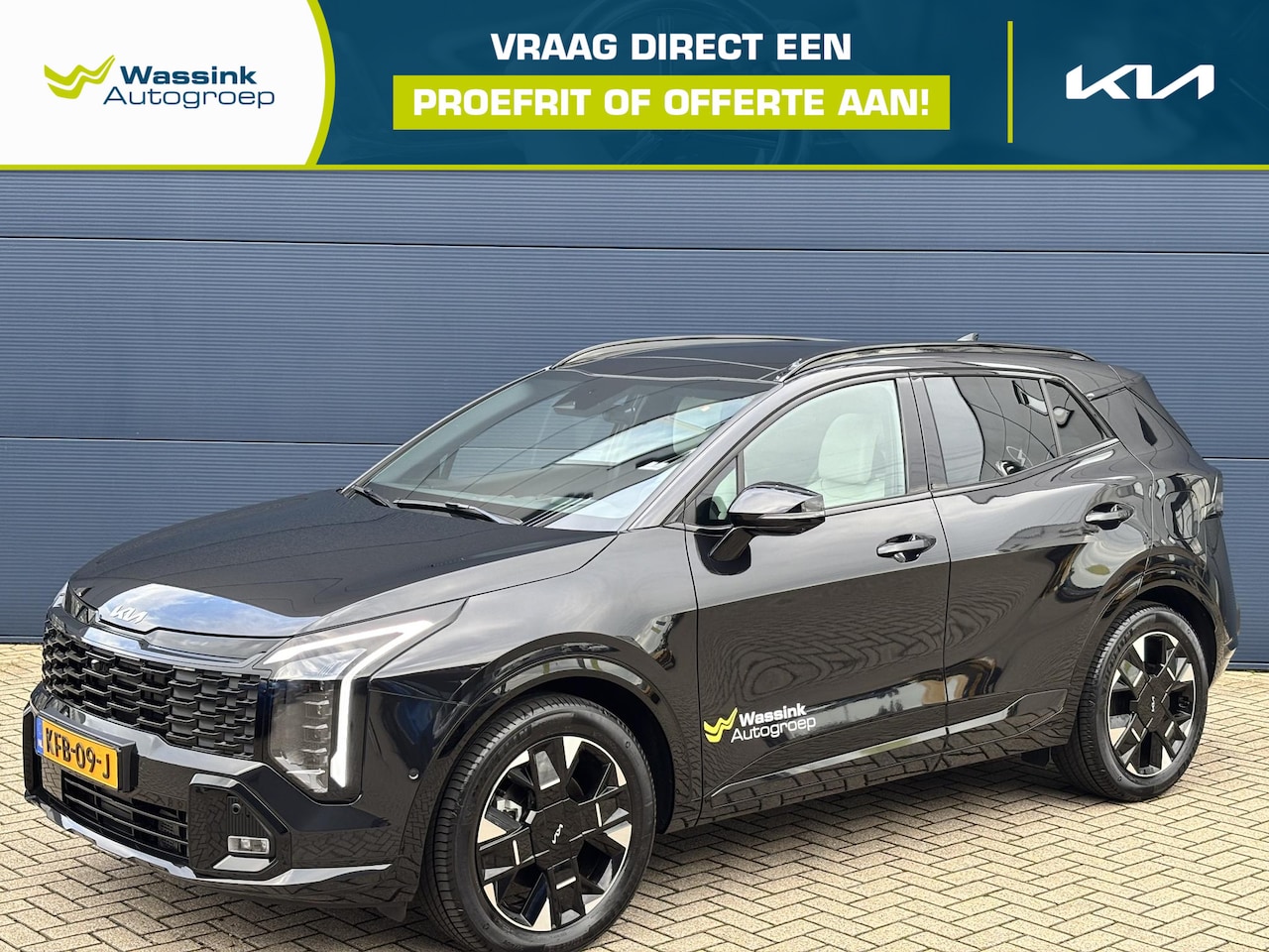 Kia Sportage - 1.6 T-GDi Plug-in Hybrid GT-PlusLine Schuifdak | Lederen bekleding | Stoel verwarming en v - AutoWereld.nl