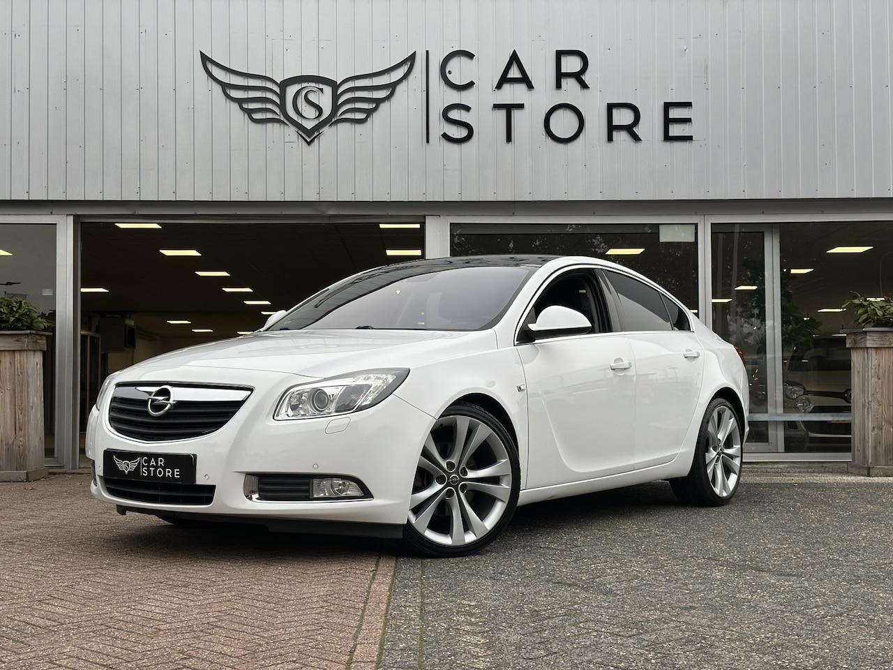 Opel Insignia - 2.0 T Sport 4x4 220PK|CLIMA|CRUISE|STOEL VWM|PDC|ELK.PAKKET|LEDER|REVISIE MOTOR|NW APK - AutoWereld.nl
