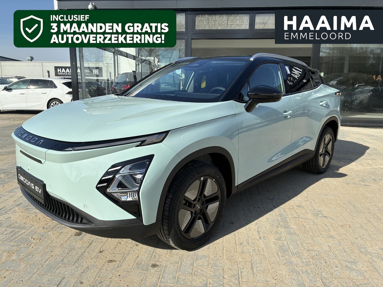 Omoda 5 - EV Premium 61 kWh Voorraad Nieuw| ECC | Schuif/kanteldak | Keyless | Lederen bekleding | S - AutoWereld.nl