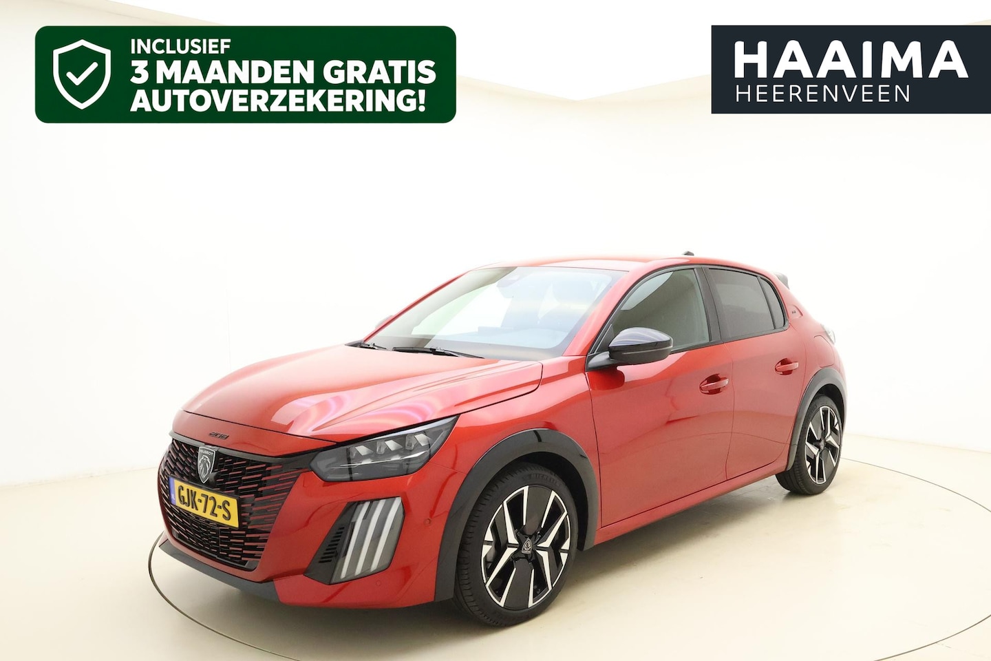 Peugeot 208 - 1.2 Hybrid 100 e-DCS6 GT Automaat | Leer/alcantara | Stoelverwarming | Navigatie | - AutoWereld.nl