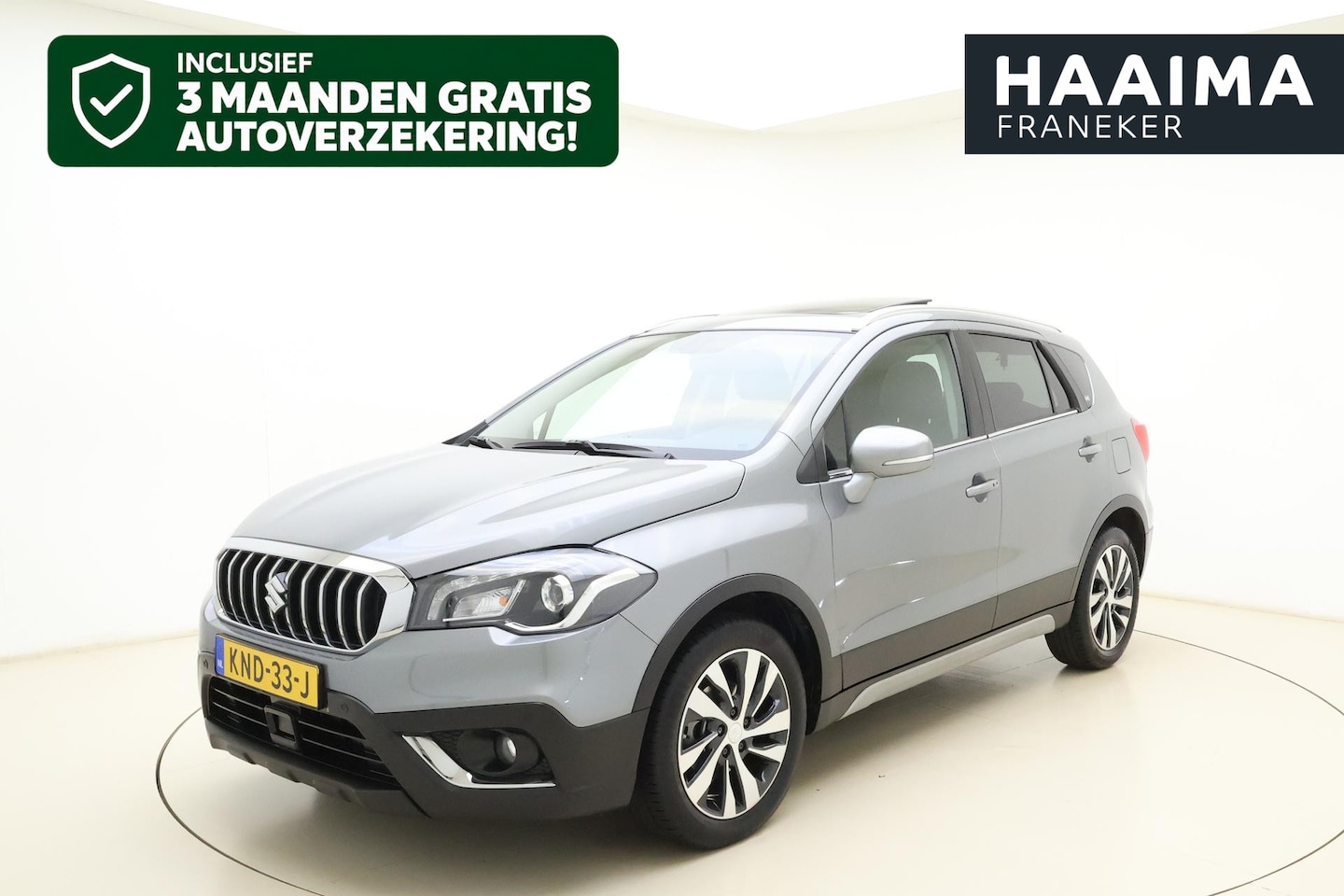 Suzuki S-Cross - 1.4 Boosterjet Stijl 140pk | Panoramadak | Navigatie | Camera | Lederen Bekleding | Climat - AutoWereld.nl