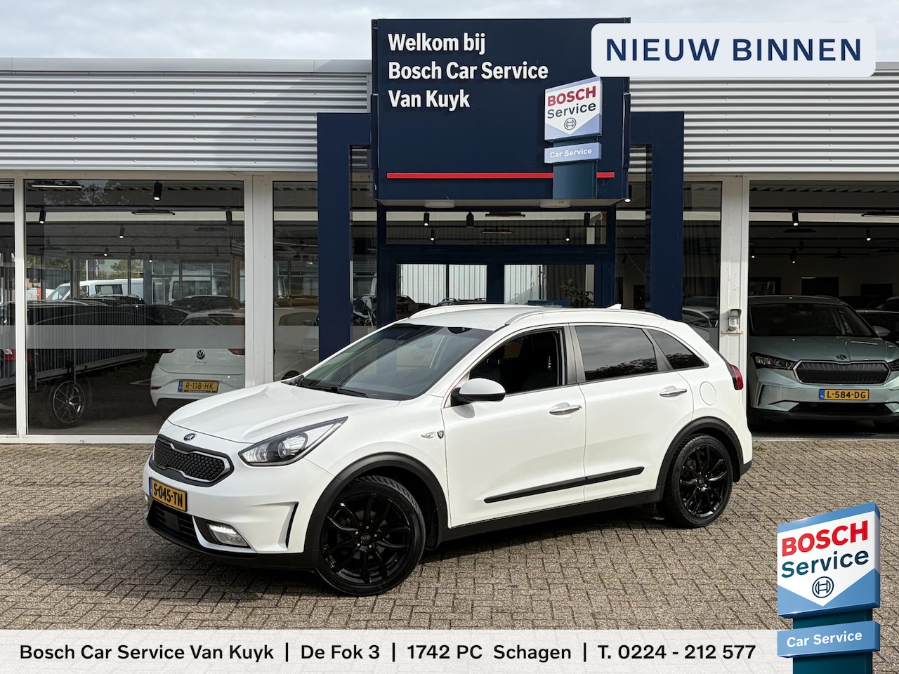 Kia Niro - 1.6 GDi Hybrid BusinessLine / Automaat / Stuur-/Stoelverwarming / Adaptieve Cruise-Control - AutoWereld.nl