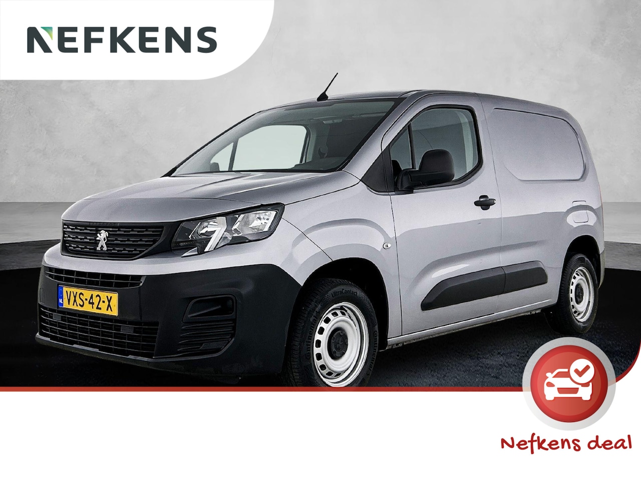 Peugeot Partner - 1.2 110pk S&S L1 Automaat | Apple Carplay/Android Auto | 3 Zitplaatsen | Airco | Cruise Co - AutoWereld.nl