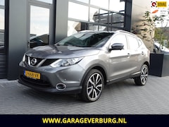 Nissan Qashqai - 1.6 Tekna (Navi, Camera360, Cruise, PDC, LEER, Panoramadak, Stoelverwarming, Trekhaak)