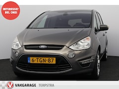 Ford S-Max - 1.6 EcoBoost Platinum/ 161pk/ D-Riem verv: 174.000 KM/ Trekhaak/ Voorruitverw./ Panorama-D