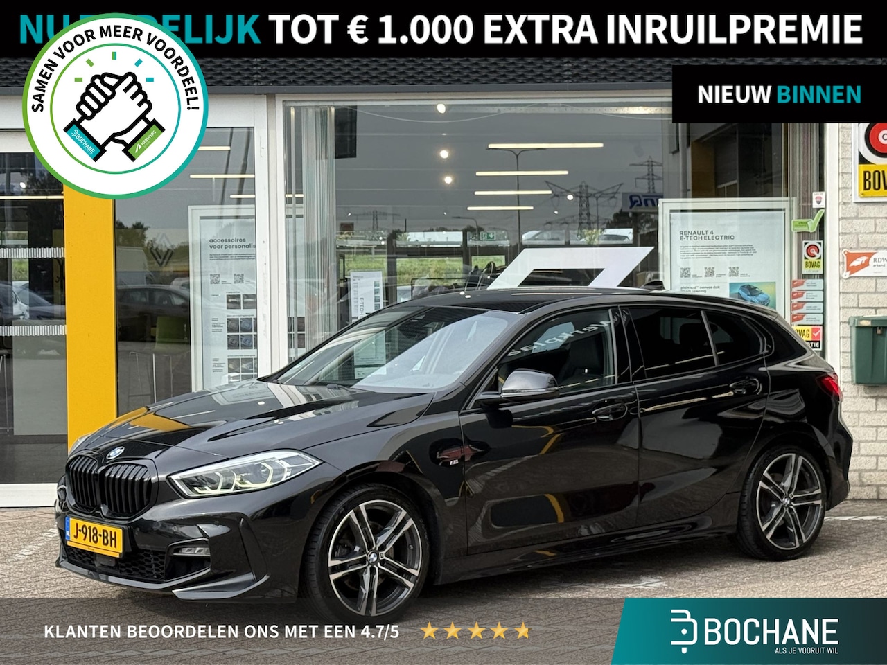 BMW 1-serie - 118i Executive Edition | NAP | Dealer onderhouden | Stoelverwarming | Navigatie | LED | DA - AutoWereld.nl