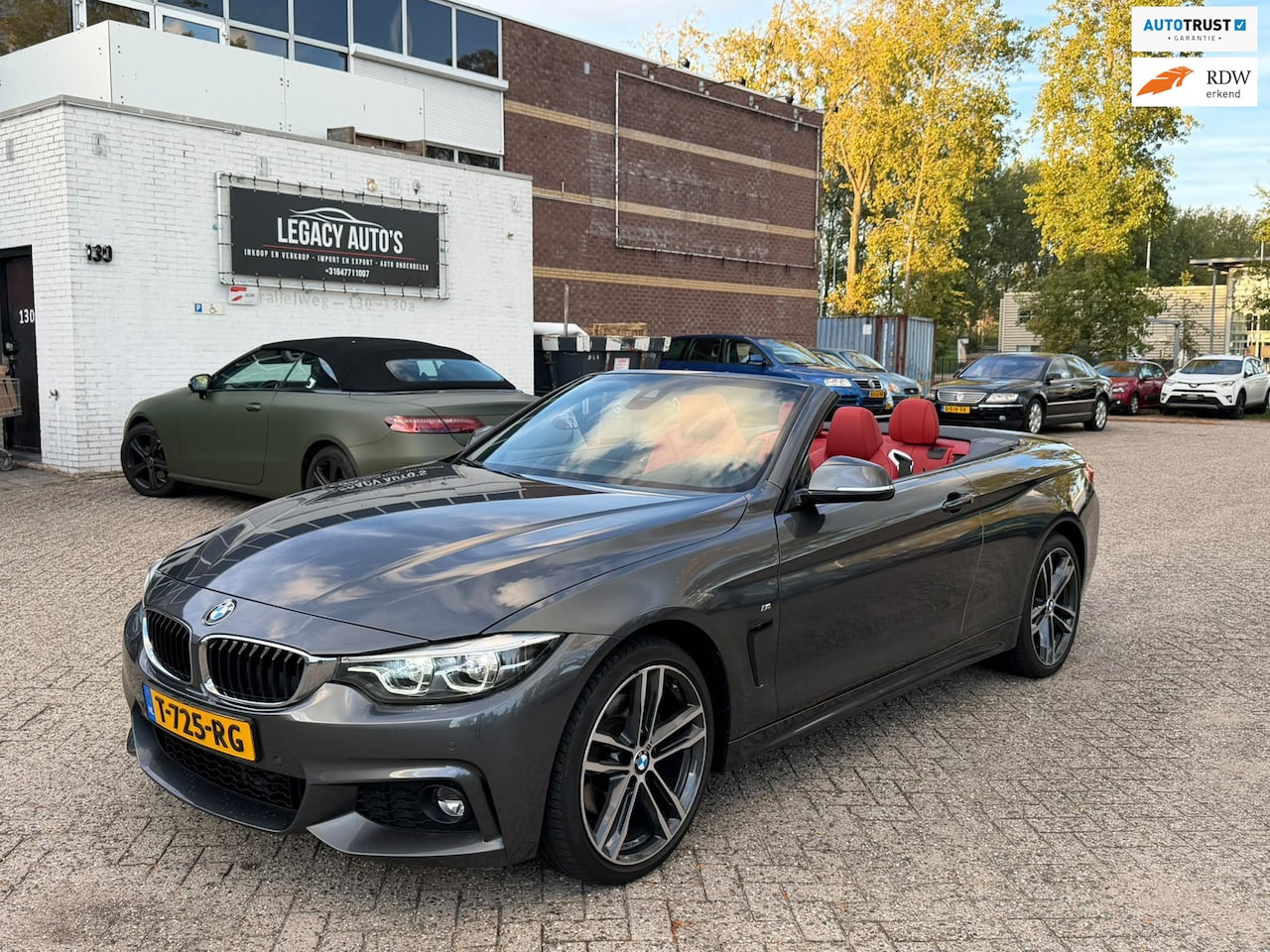 BMW 4-serie Cabrio - 430i xDrive High Executive - Leder - Adaptieve verlichting - - AutoWereld.nl