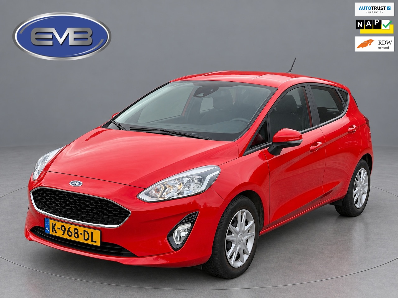 Ford Fiesta - 1.0 EcoBoost Connected 1.0 EcoBoost Connected, navigatie, airco, inklapbare spiegels, cruise controle, 45000 km, - AutoWereld.nl