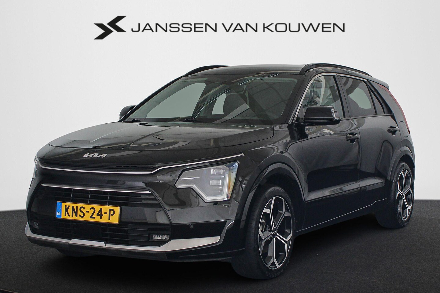 Kia Niro - 1.6 GDi Hybrid DynamicPlusLine Elektrische Stoelen Leder Achteruitrijcamera - AutoWereld.nl