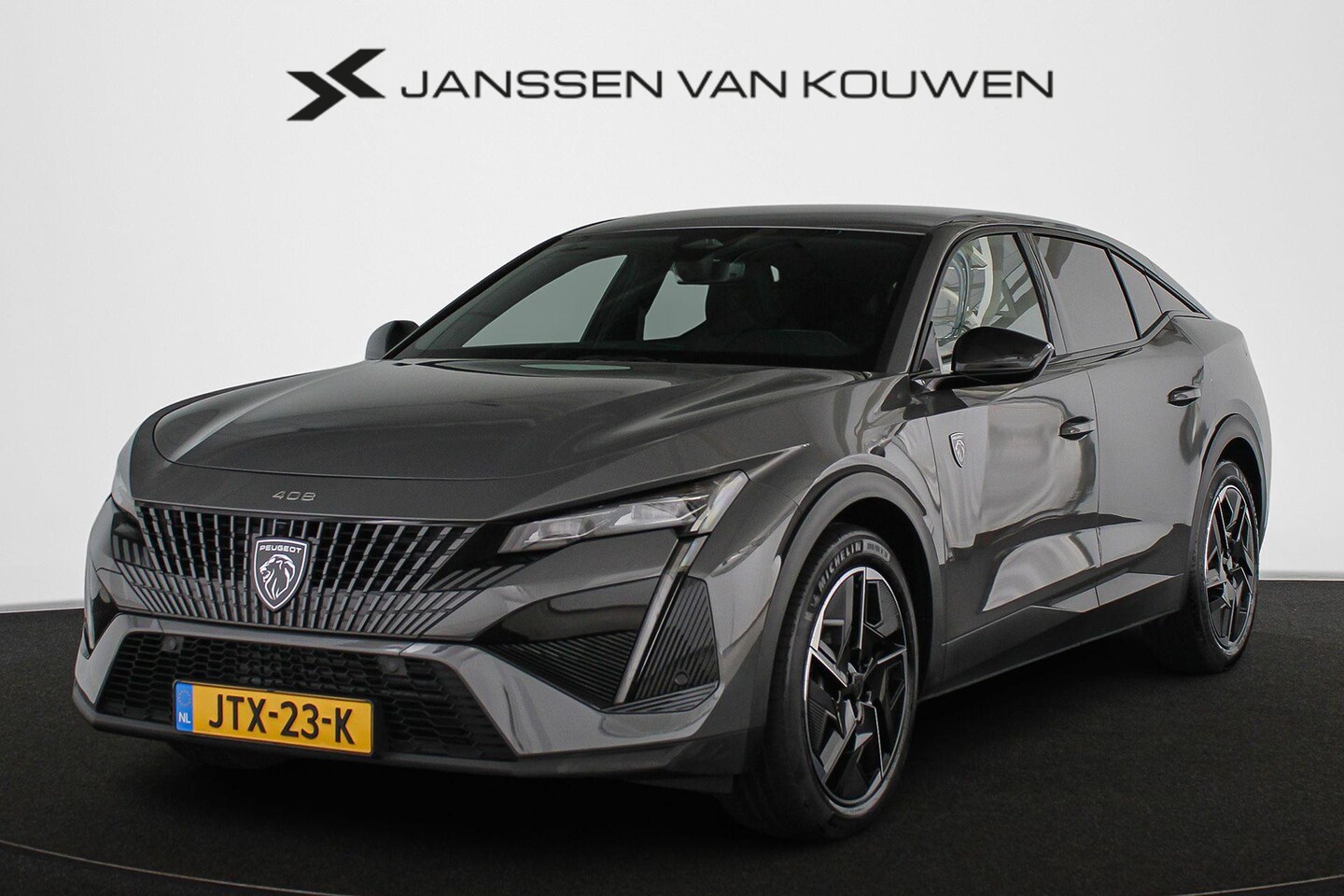 Peugeot 408 - 1.2 Hybrid 145 e-DCS6 GT 360 Camera Stuurverwarming Apple CarPlay Dodehoek - AutoWereld.nl