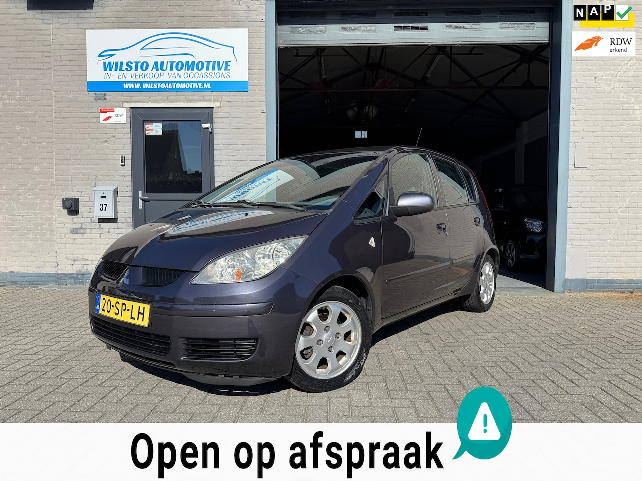 Mitsubishi Colt - 1.3 Invite*Rijklaar*Airco*Lmv*Historie*NAP - AutoWereld.nl