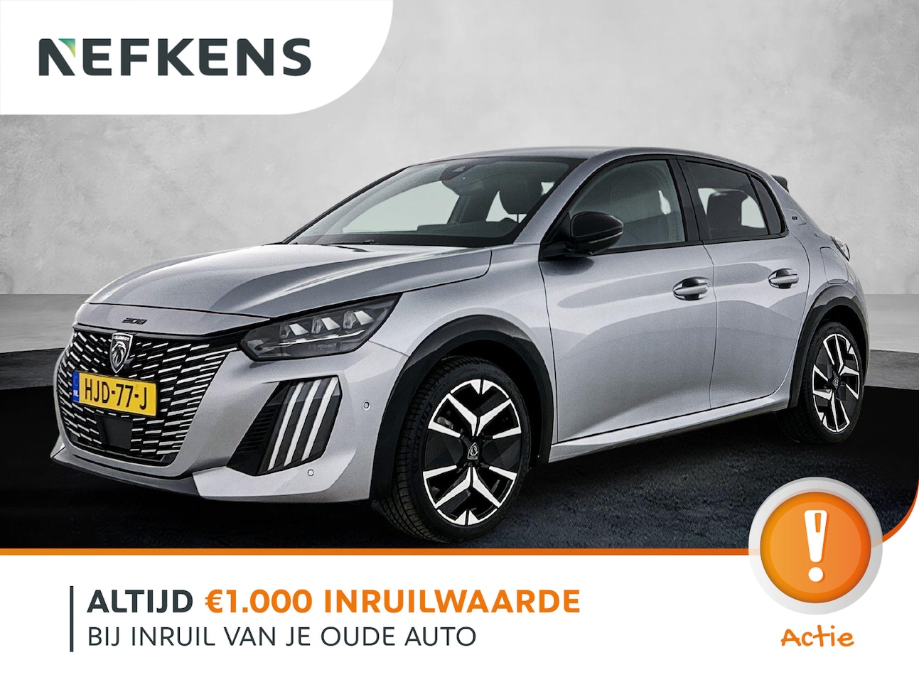 Peugeot 208 - 1.2 Hybrid GT 145pk Automaat | Navigatie | Camera Voor + Achter | Adaptieve Cruise Control - AutoWereld.nl