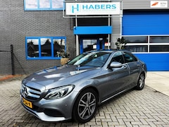 Mercedes-Benz C-klasse - 180 Prestige 156PK|Navigatie|AUT|KantelSchuifdak|Half Leder|Full Led|Sportstoelen|SfeerVL|