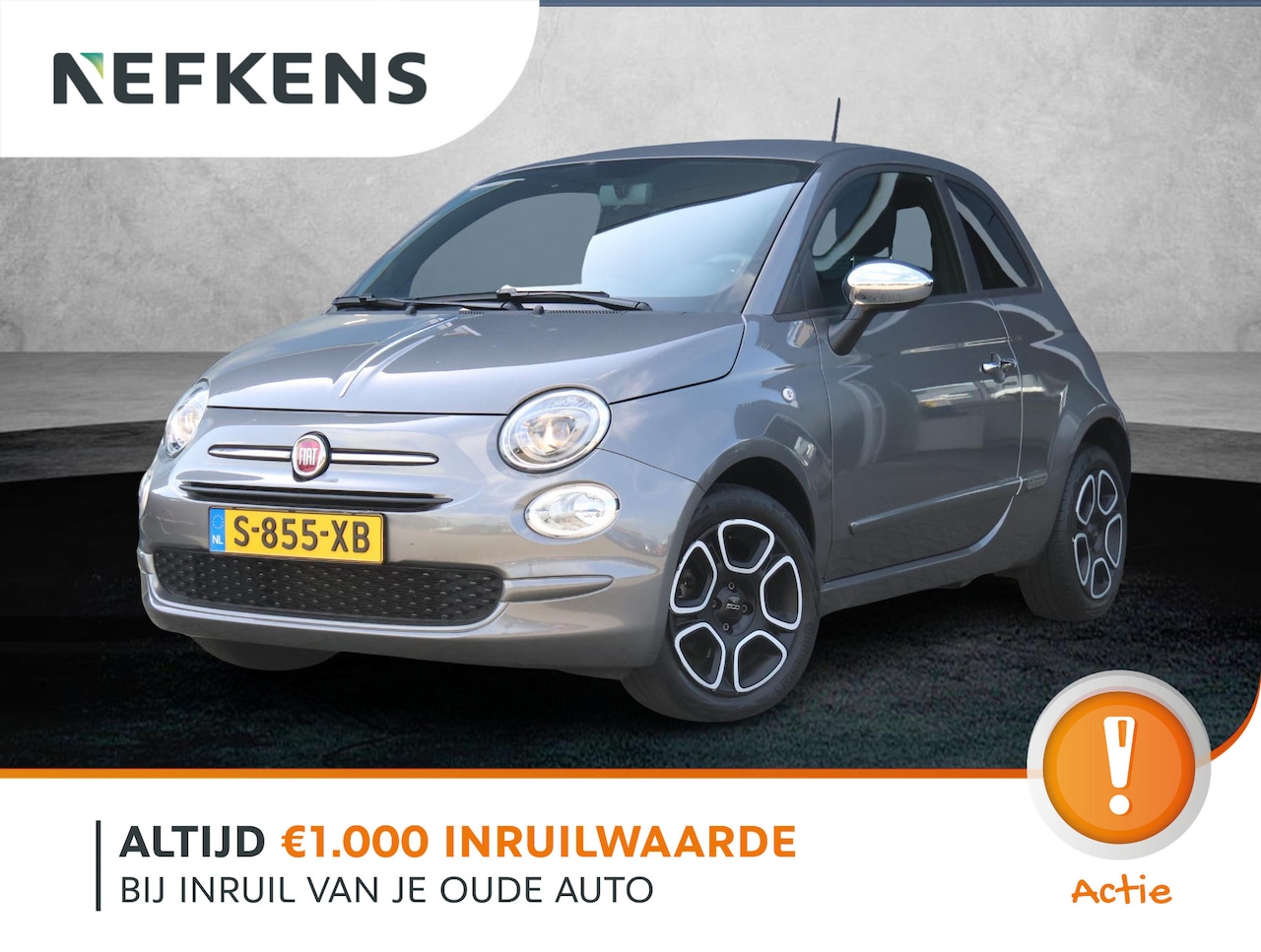 Fiat 500 - 1.0 Hybrid Club | 1ste eigenaar | Climate | Privacy Glass | AppleCarPlay | Cruise Control - AutoWereld.nl