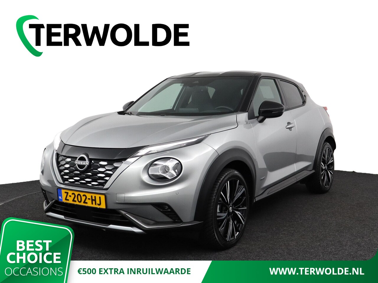 Nissan Juke - 1.6 Hybrid N-Design | Stoel-, Stuur- & Voorruitverw. | - AutoWereld.nl