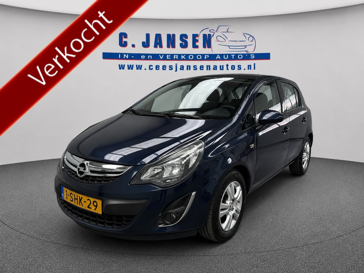 Opel Corsa - 1.4-16V Berlin 1e Eigenaar!! weinig km's | Airco | Cruise control | ECO functie - AutoWereld.nl