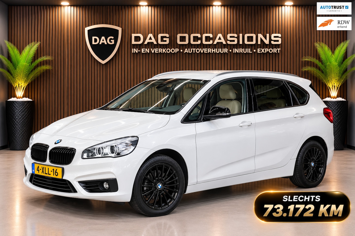 BMW 2-serie Active Tourer - 136PK | LEDER | NAVI | XENON - AutoWereld.nl