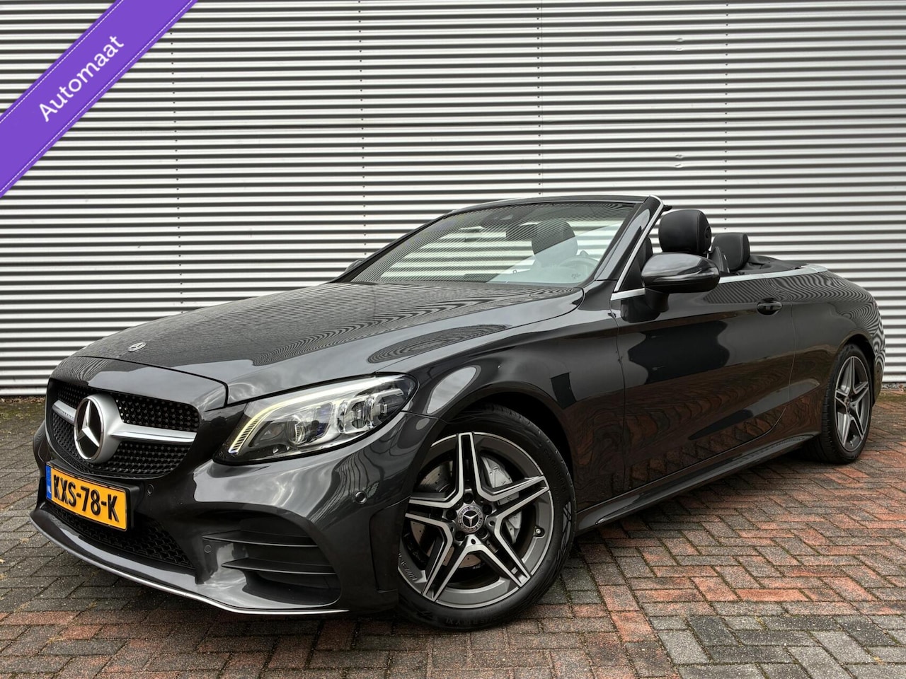 Mercedes-Benz C-klasse Cabrio - 200 Autm AMG Led Carplay Cruis 2020 Facelift Model Vol Opties Eerste Eigenaar Camera Leer/ - AutoWereld.nl