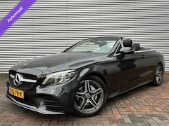 Mercedes-Benz C-klasse Cabrio - 200 Autm AMG Led Carplay Cruis 2020 Facelift Model Vol Opties Eerste Eigenaar Camera Leer/