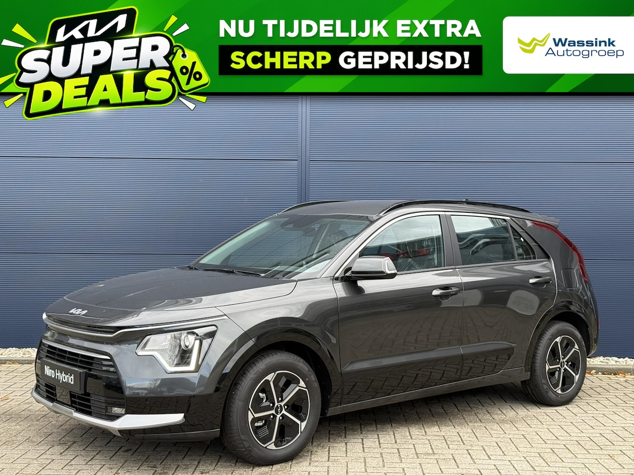 Kia Niro - 1.6 GDi Hybrid 138pk DCT6 DynamicLine | DIRECT LEVERBAAR | Navigatie | Adaptive Cruise Con - AutoWereld.nl