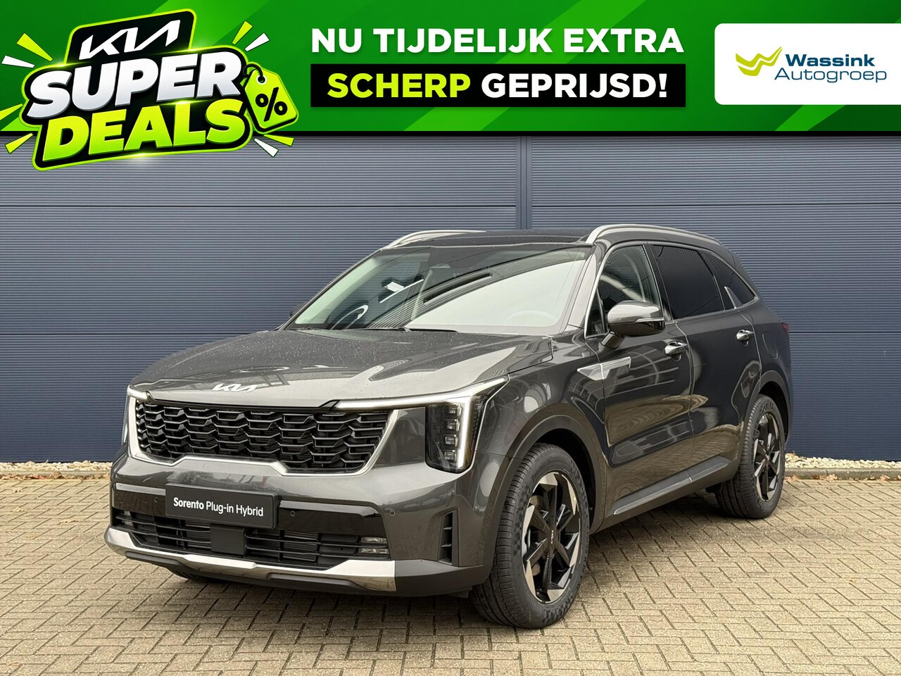 Kia Sorento - 1.6 T-GDi 253pk Plug-in Hybrid Aut AWD DynamicPlusLine | 7-Zits | Panoramdak | Bose Premiu - AutoWereld.nl
