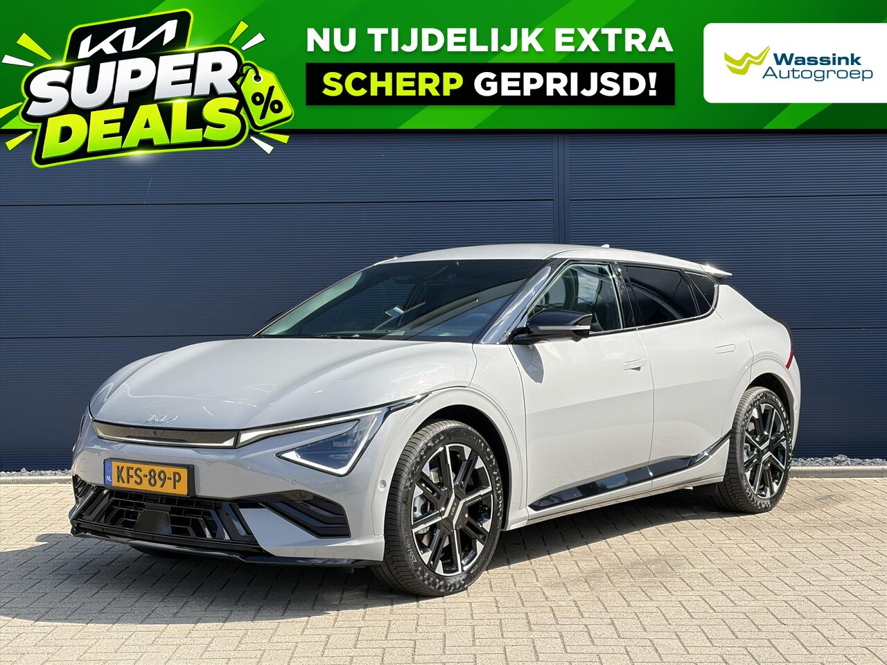 Kia EV6 - 84kWh 229pk RWD GT-Line | 360° Camera | Led-Matrix | Stoelverwarming/Ventilatie | Head-up - AutoWereld.nl