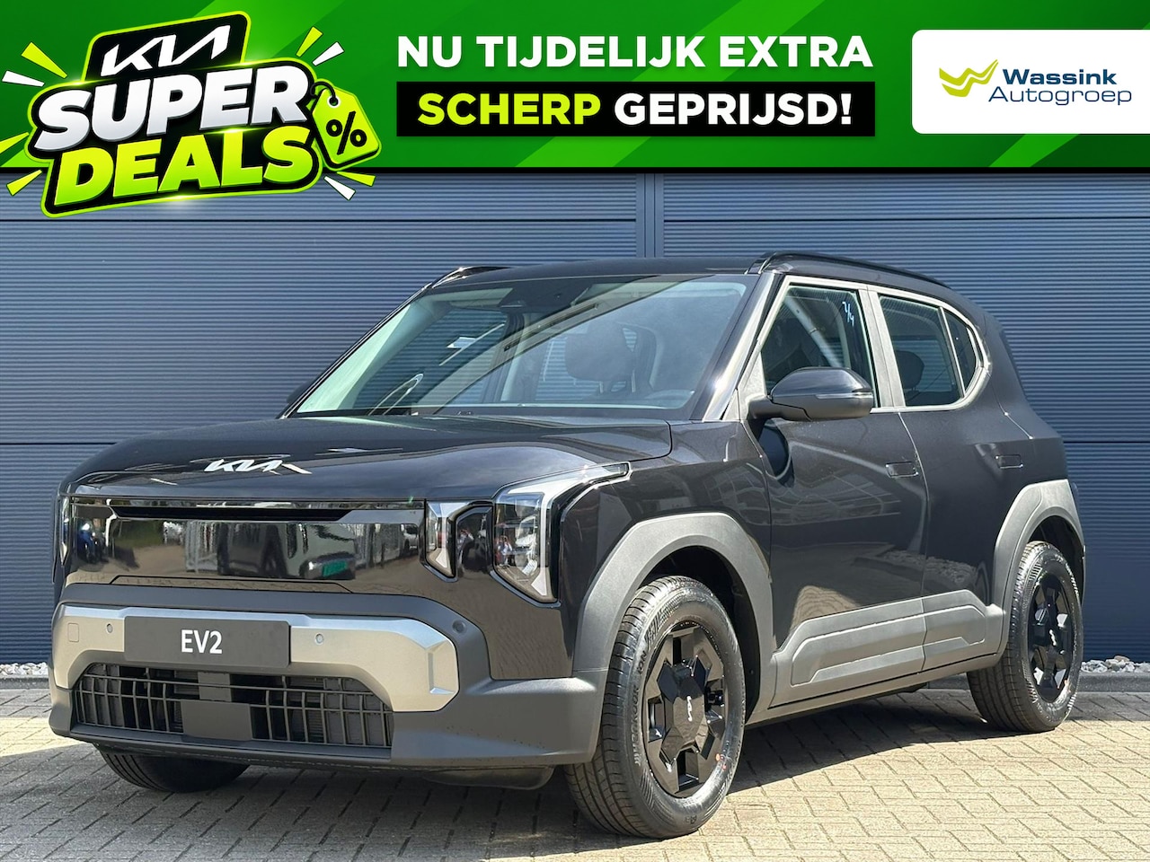 Kia EV2 - 42,2 kWh 147pk (5-zits) Air | Direct Leverbaar! | Stoel/Stuurverwarming | Apple Carplay / - AutoWereld.nl
