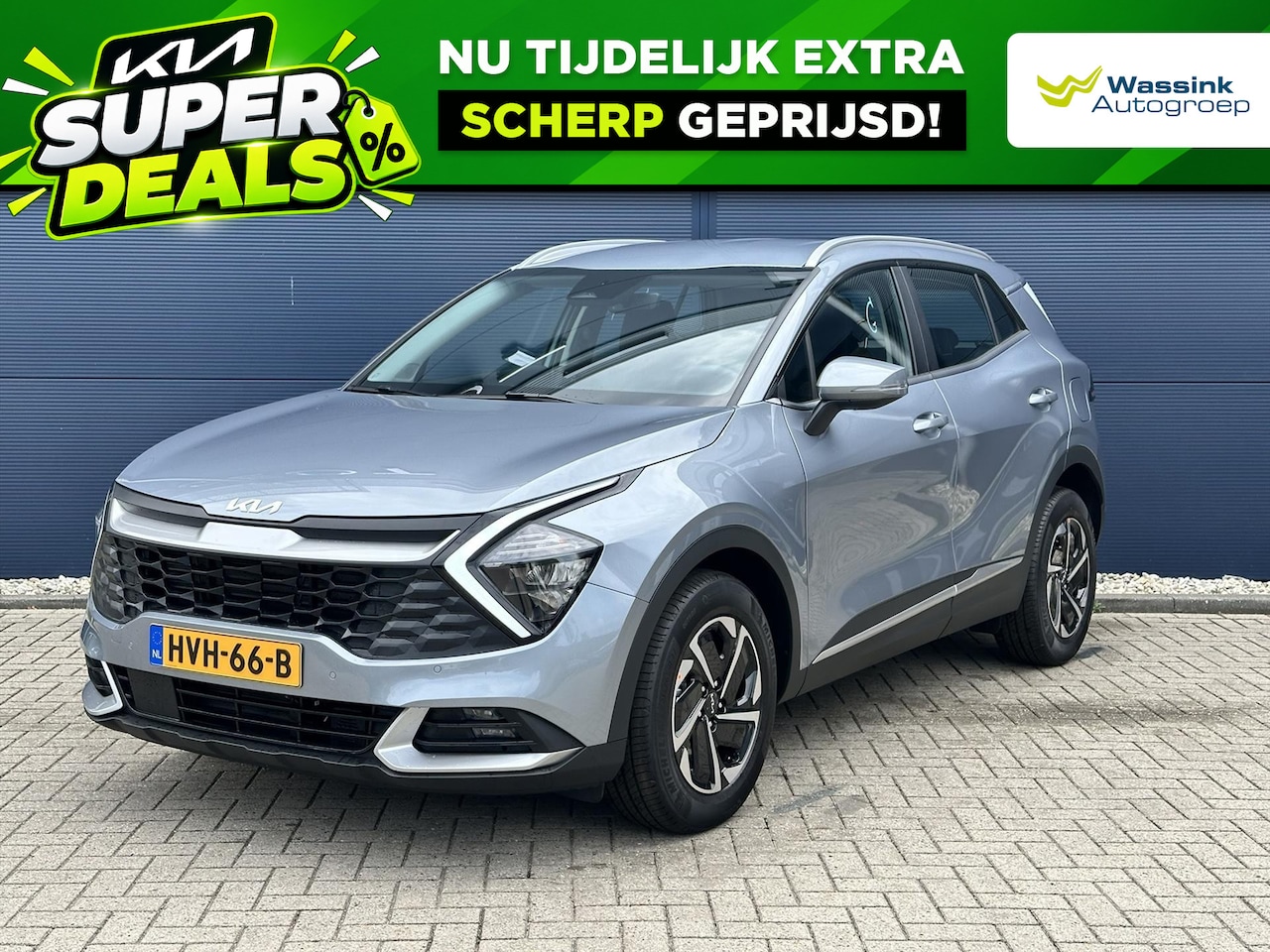 Kia Sportage - 1.6 T-GDi 230pk Hybrid AT6 DynamicLine | Camera | Navigatie | Apple Carplay / Android Auto - AutoWereld.nl