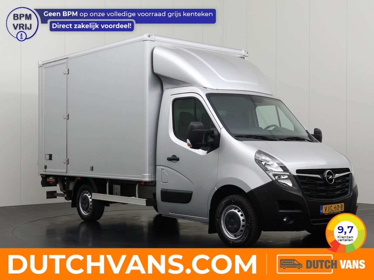 Opel Movano - 2.3Turbo 135PK Bakwagen+Laadklep | Dakspoiler | Zijdeur | Navigatie | Airco | Cruise | 3-Z - AutoWereld.nl