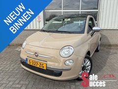 Fiat 500 - 1.2 Lounge Cappuccino Schuifdak