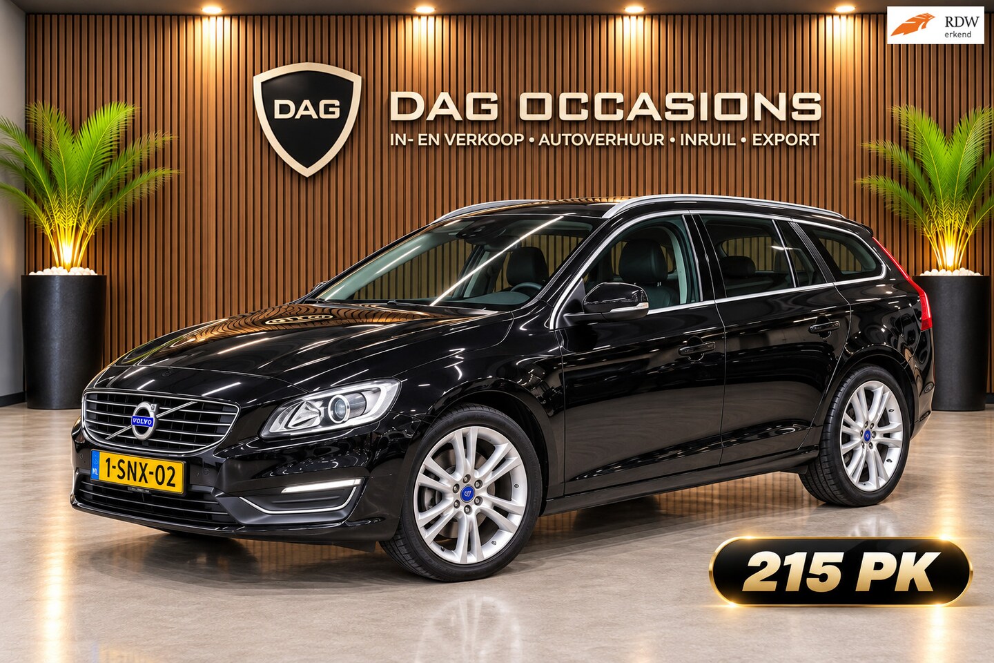 Volvo V60 - D6 AWD 215PK | AUTOMAAT | LEER | NAVI - AutoWereld.nl