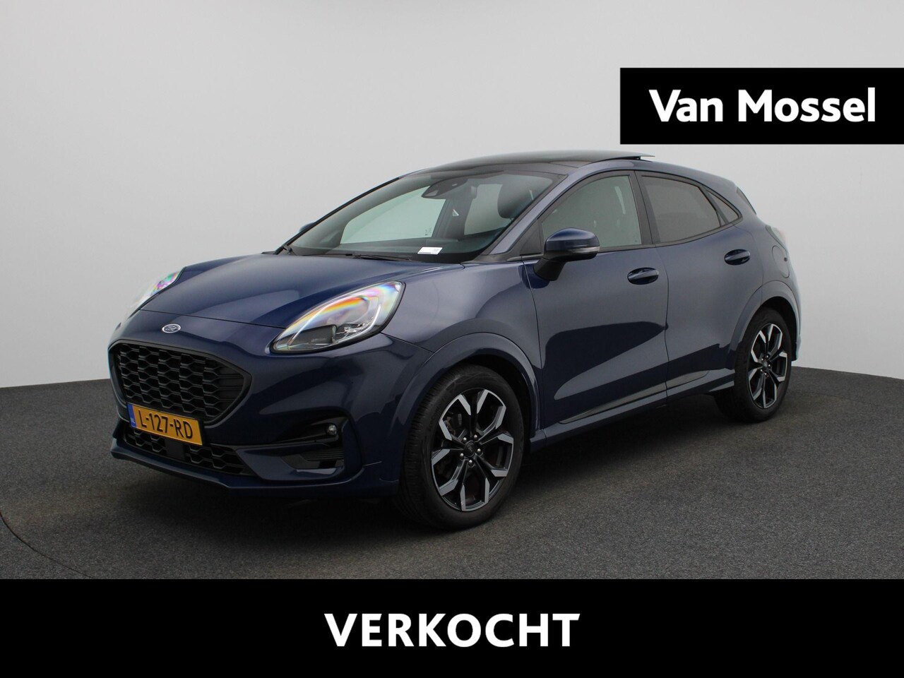 Ford Puma - 1.0 EcoBoost Hybrid ST-Line X Aut. | Panoramadak | Navigatie | Apple Carplay | DAB | Cruis - AutoWereld.nl