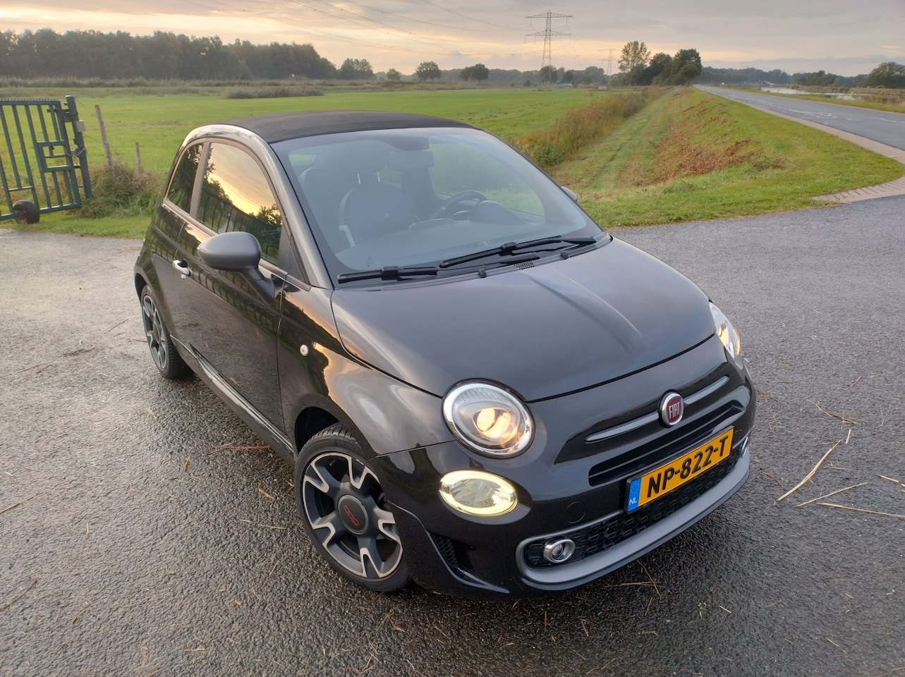 Fiat 500 - 0.9 TwinAir Turbo S Fiat 500C Sport (2017)–105 pk–76.750 km–Beats Audio & CarPlay - AutoWereld.nl