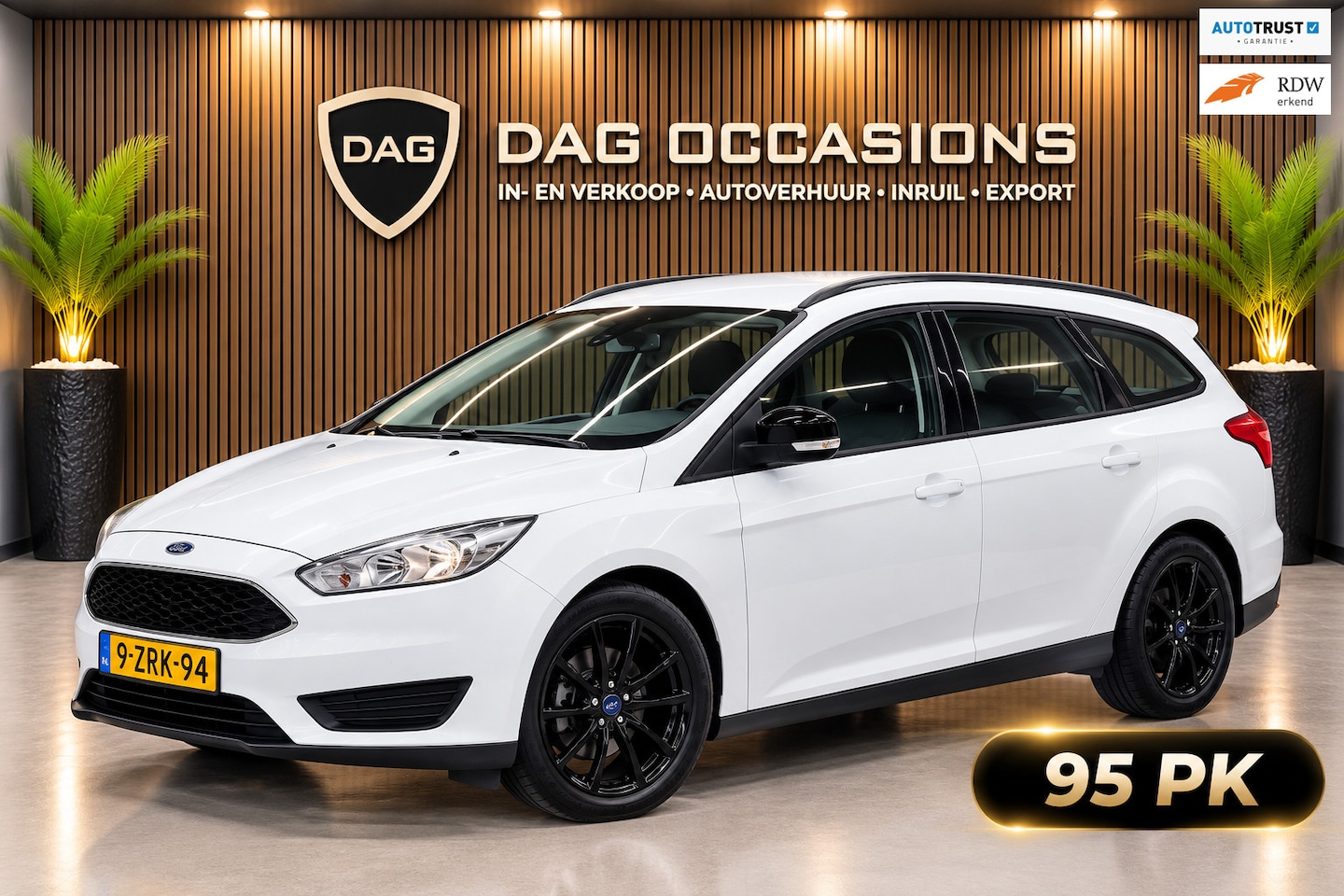 Ford Focus Wagon - 1.5 TDCi 95PK | NAVI | CRUISE | TREKHAAK - AutoWereld.nl