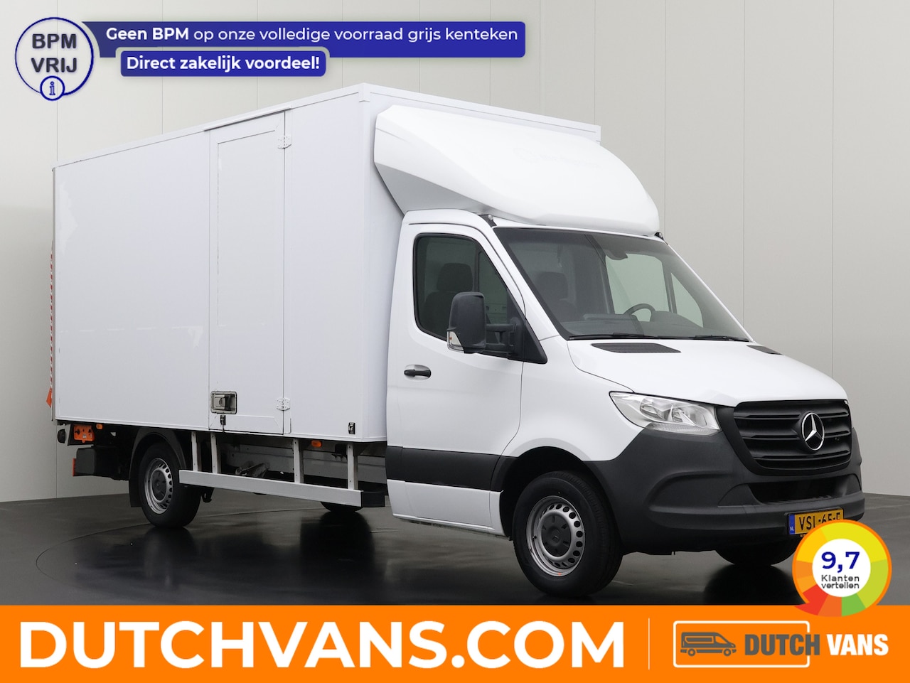 Mercedes-Benz Sprinter - 315CDi Automaat Bakwagen+Laadklep | Laadvermogen 1003 Kg | Dakspoiler | Airco | Zijdeur | - AutoWereld.nl