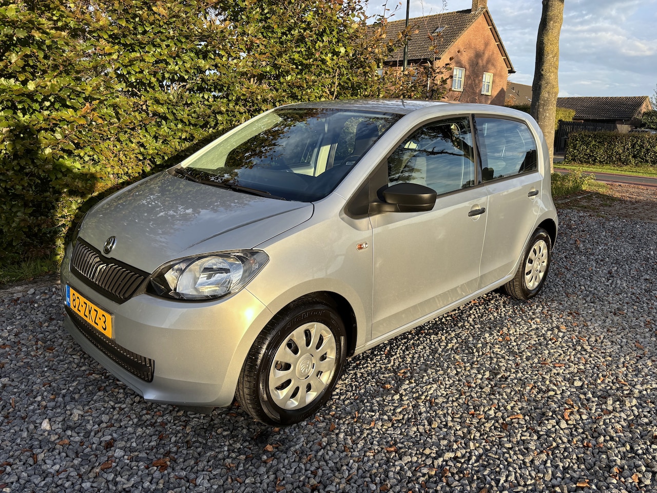 Skoda Citigo - 1.0 Greentech Arctic 2e Eig. Airco, Voll.Hist.,Trekhaak - AutoWereld.nl