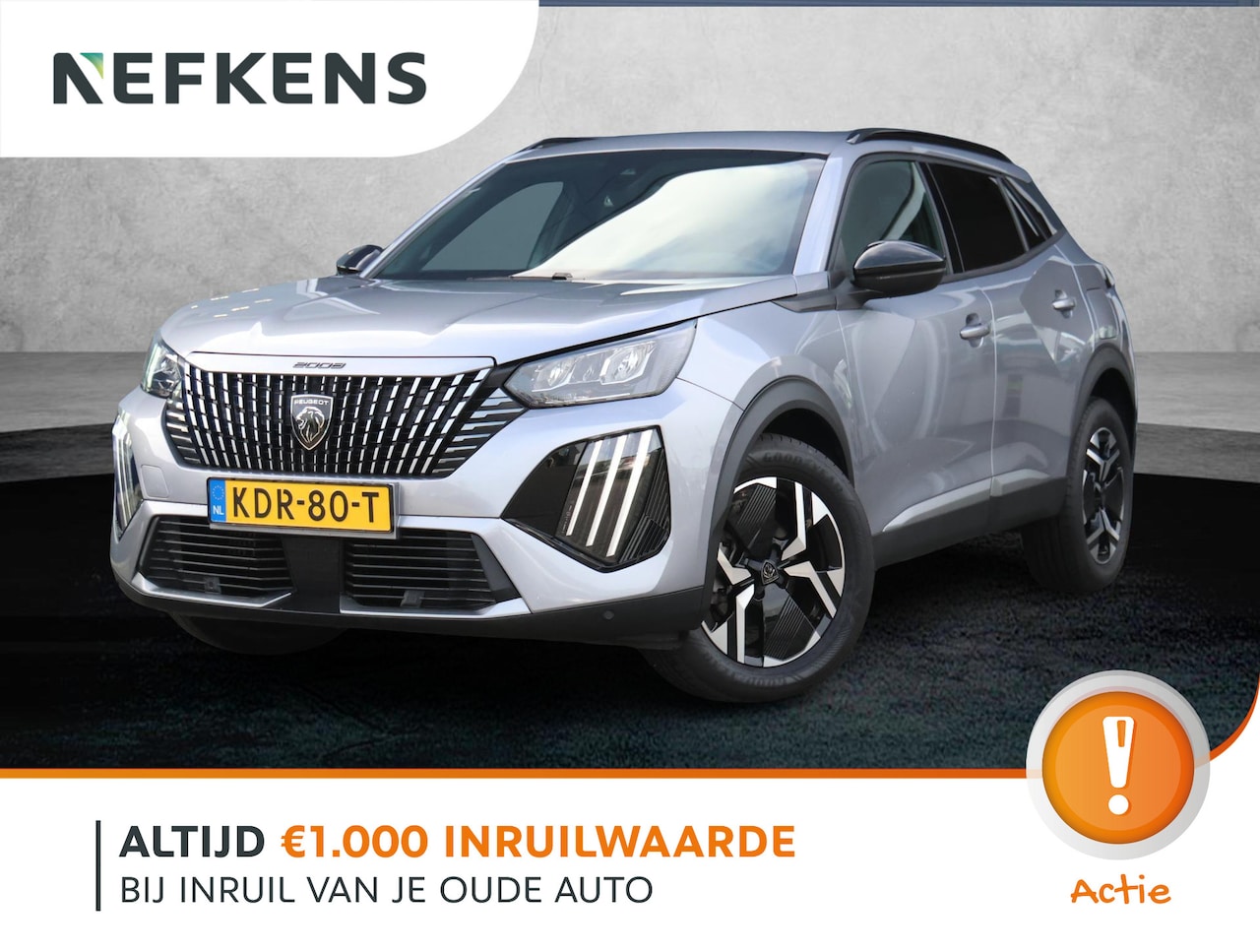 Peugeot 2008 - 1.2 PureTech 100 Allure 1ste eigenaar | Climate Control | Parkeersensoren V+A | LED | 17" - AutoWereld.nl