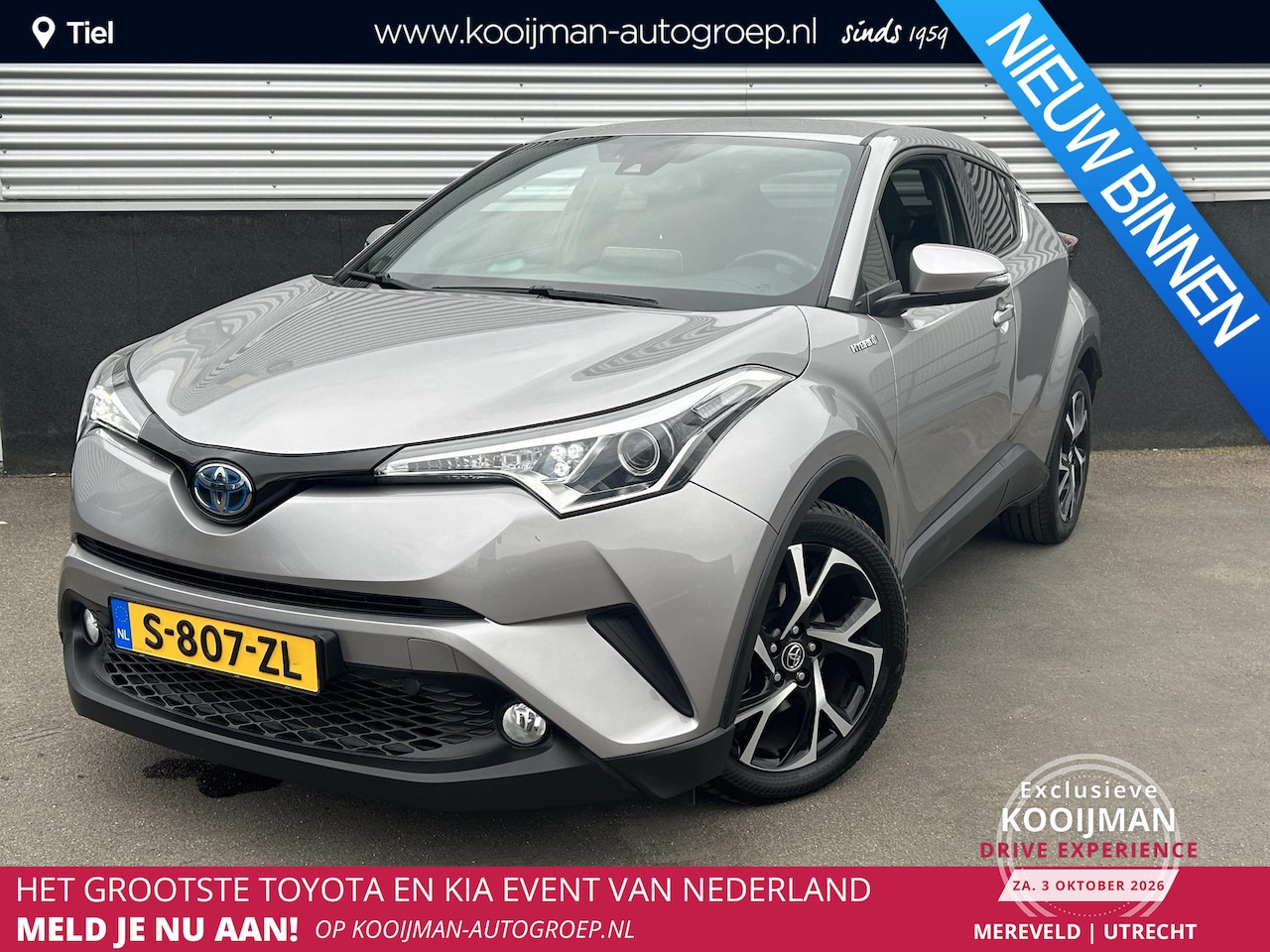 Toyota C-HR - 1.8 Hybrid Business Intro Stoelverwarming, Navigatie, Adaptieve cruise control - AutoWereld.nl