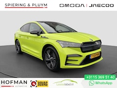 Skoda Enyaq Coupé iV - 80 RS | PANO | HUD | Dhoek | Stuur-Stoelverw | Keyless