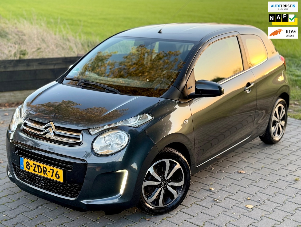 Citroën C1 - 1.0 e-VTi Shine / Camera / Airco / Touchscreen / Bluetooth / Parkeersensoren - AutoWereld.nl