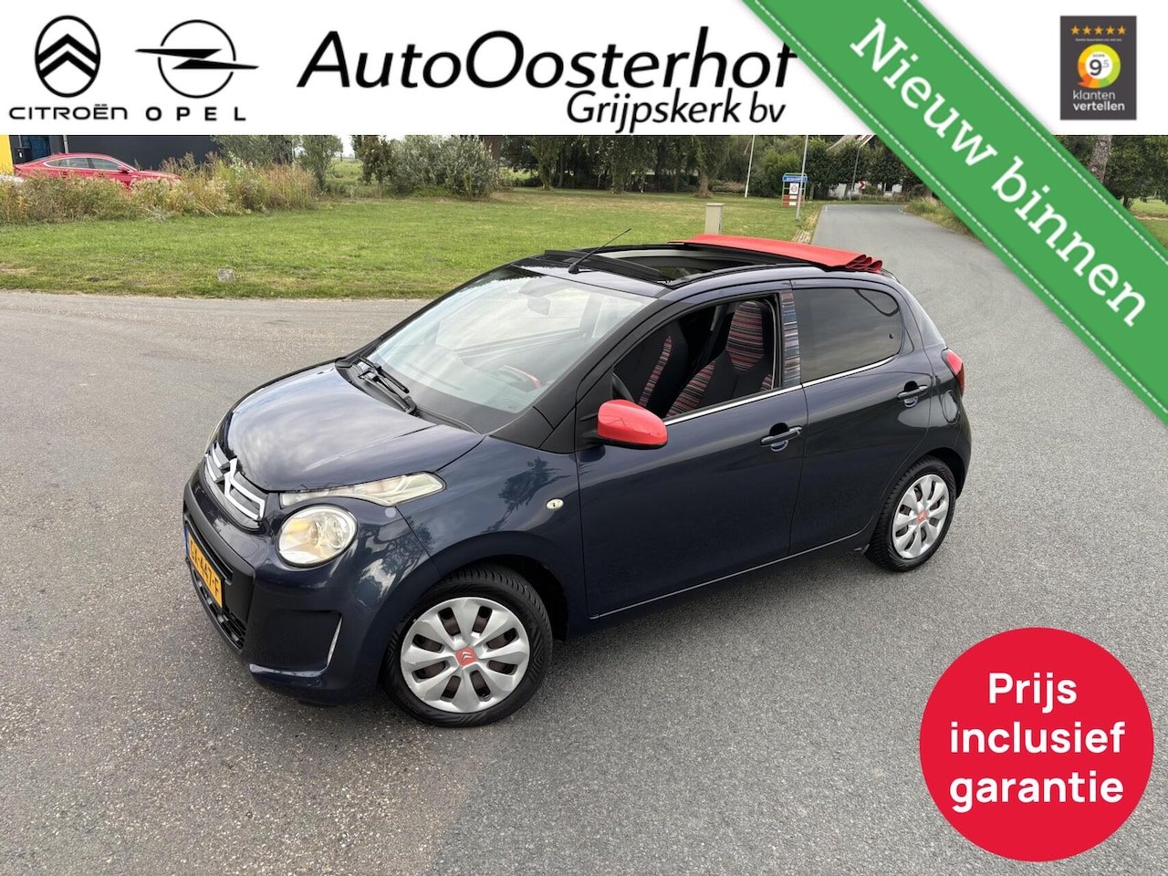 Citroën C1 - 5drs Schuifdak Feel Airco - AutoWereld.nl