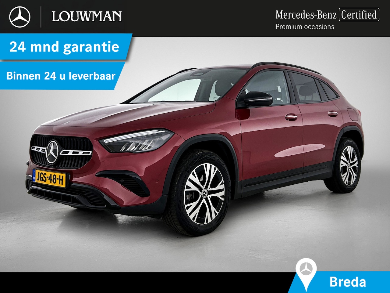 Mercedes-Benz GLA-Klasse - 250 e Plug-In Hybride | Trekhaak | Nightpakket | Sfeerverlichting | 11 kW Laden | Stuur en - AutoWereld.nl