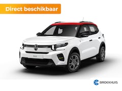 Citroën ë-C3 - Tonic | Boordlader 11kW - 3 fasen | Dagrijverlichting | Koplampen met ECO LED verlichting