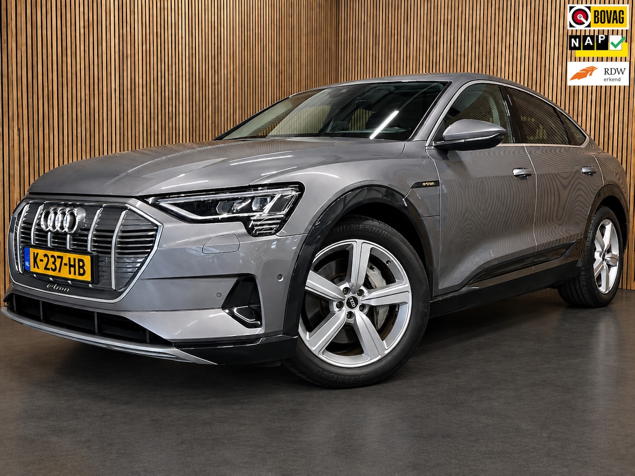 Audi e-tron Sportback - 55 Quattro Business Plus 95 kWh|90%SOH|GROTE ACCU|PANO|LEDER|ACC|MEMORY|CAMERA|CARLAY/ANDR - AutoWereld.nl