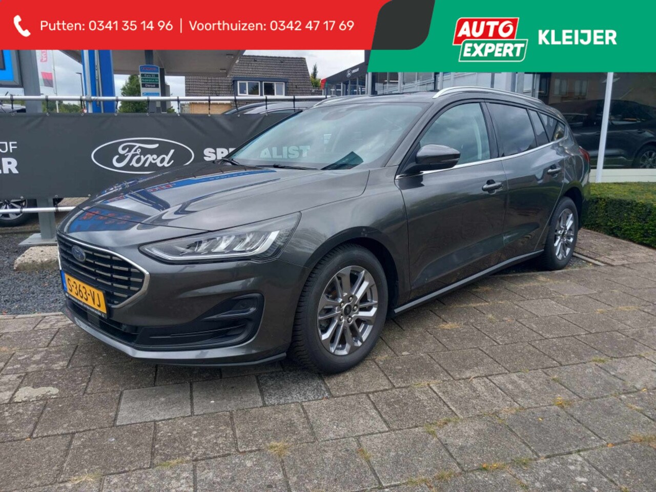 Ford Focus Wagon - 1.0 EcoBoost Hybrid Titanium 1.0 EcoBoost Hybrid 125pk Titanium - AutoWereld.nl