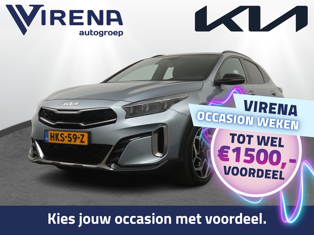 Kia XCeed - 1.5 T-GDi GT-Line Automaat - Kantel / Schuifdak  - Apple Carplay / Android Auto - Navigati - AutoWereld.nl