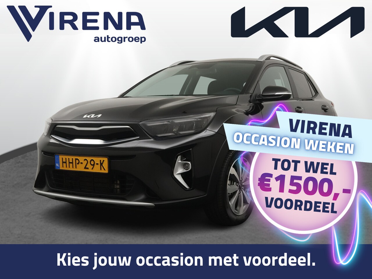 Kia Stonic - 1.0 T-GDi MHEV DynamicPlusLine - Camera - Stoel/stuurverwarming - Cruise control - Appleca - AutoWereld.nl