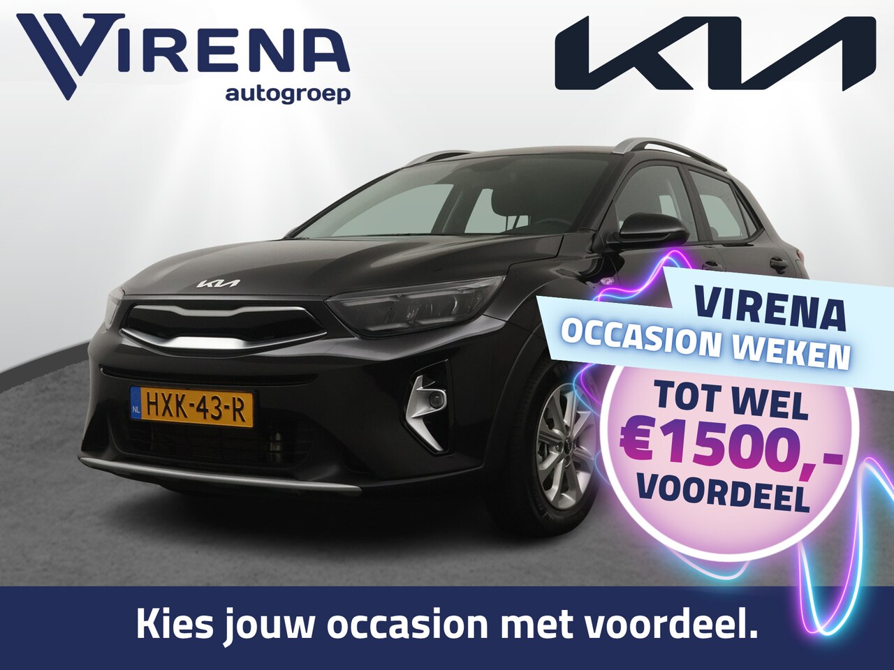 Kia Stonic - 1.0 T-GDi MHEV DynamicLine - Apple Carplay/Android Auto - Achteruitrijcamera - Cruise Cont - AutoWereld.nl