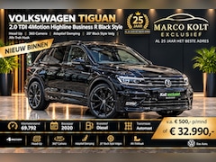 Volkswagen Tiguan - 2.0 TDI 4Motion Highline Business R Black Style / Head Up / 360 Camera / Adaptief Demping